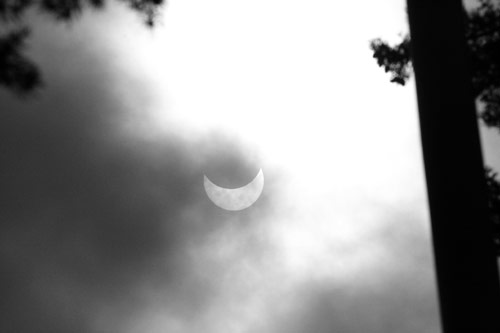 Zonsverduistering in Jokkmokk