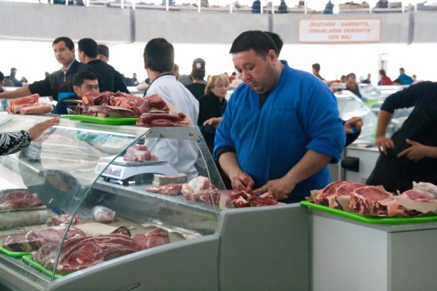Ronde markt in&nbsp;Tashkent
