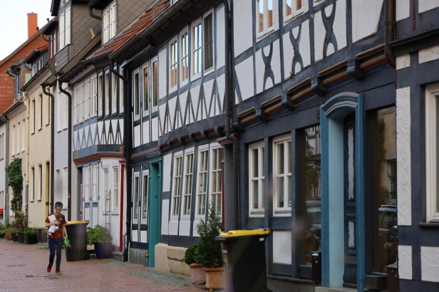 Vakwerkhuizen in Hildesheim