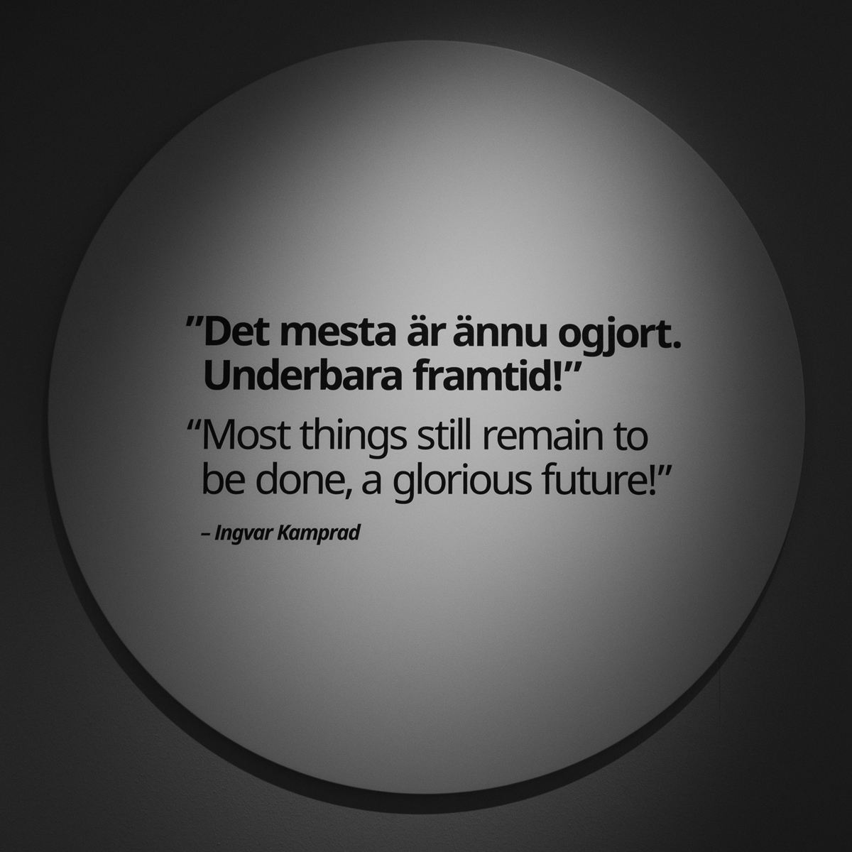 IKEA museum - Älmhult - Zweden - Ingvar Kamprad
